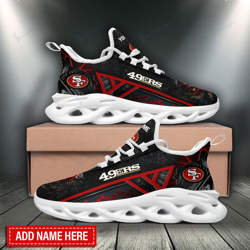 San Francisco 49ers Max Soul Shoes Sneakers For Men And Women Calebmatthewhans
