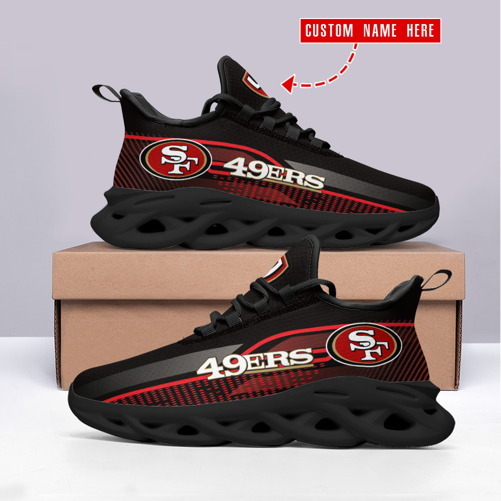 San Francisco 49ers Max Soul Shoes Sneakers For Men And Women Calebmatthewhans