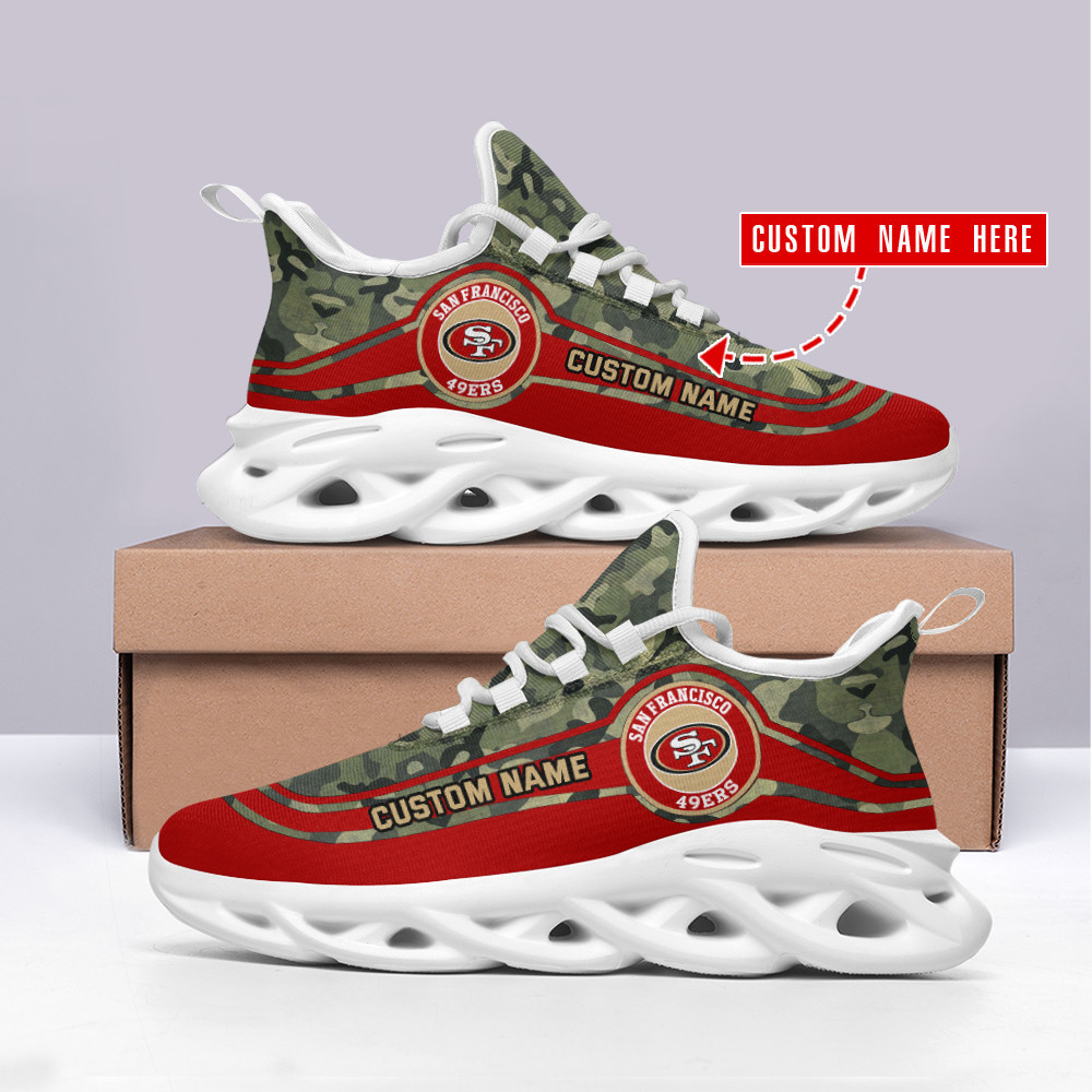 San Francisco 49ers Max Soul Shoes Sneakers For Men And Women Calebmatthewhans