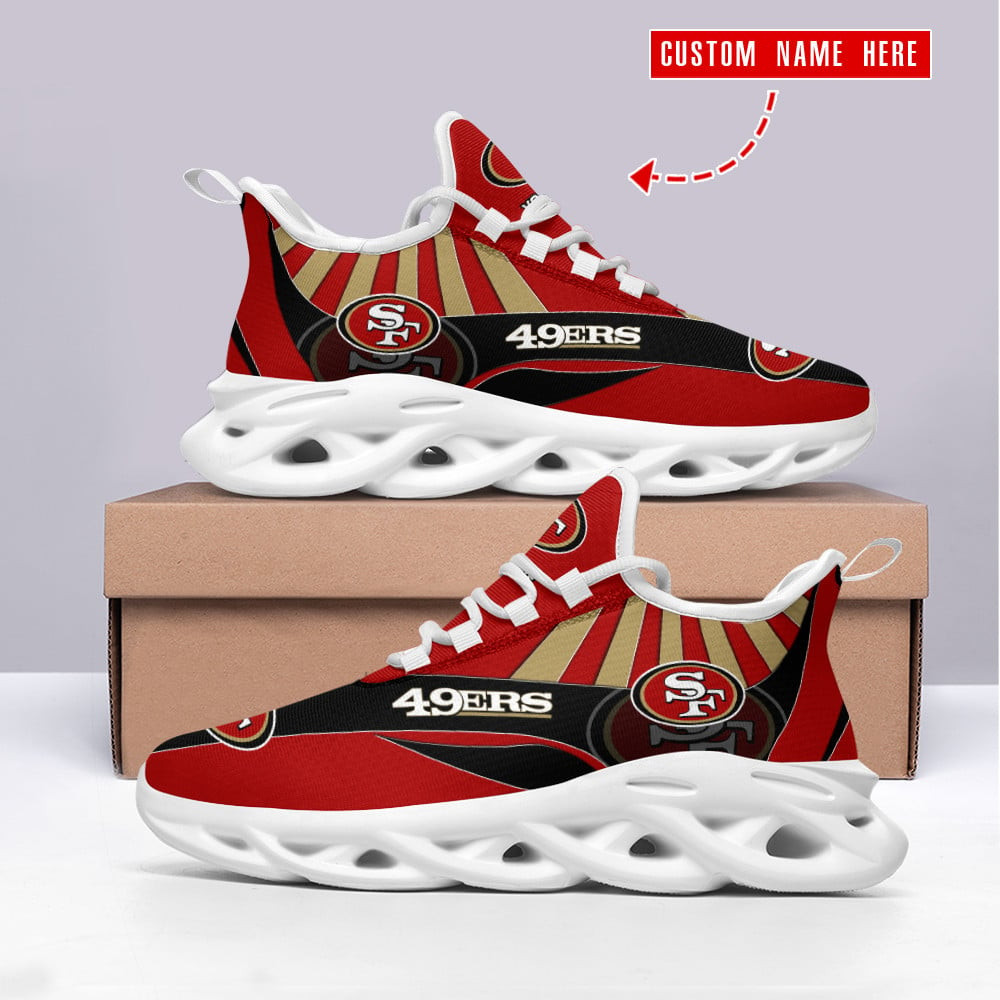 San Francisco 49ers Max Soul Shoes Sneakers For Men And Women Calebmatthewhans