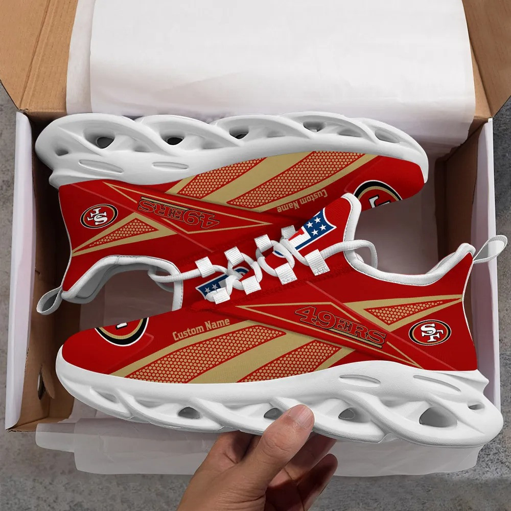 San Francisco 49ers Max Soul Shoes Sneakers For Men And Women Calebmatthewhans