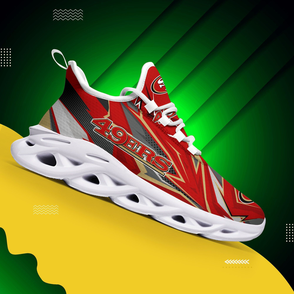 San Francisco 49ers Max Soul Shoes Sneakers For Men And Women Calebmatthewhans