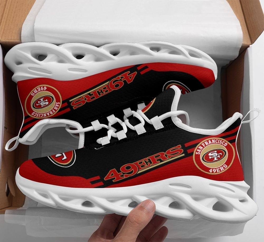 San Francisco 49ers Max Soul Shoes Sneakers For Men And Women Calebmatthewhans
