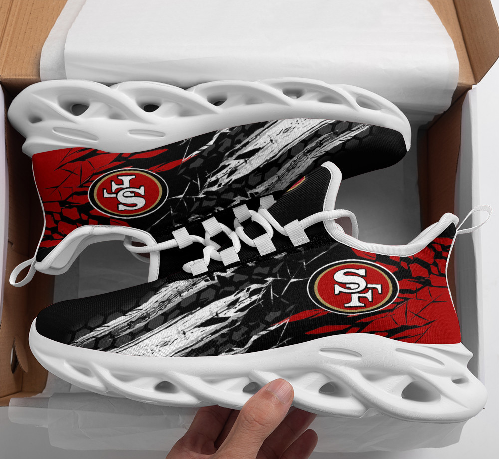 San Francisco 49ers Max Soul Shoes Sneakers For Men And Women Calebmatthewhans