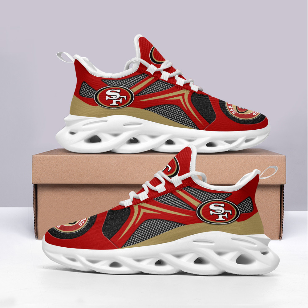 San Francisco 49ers Max Soul Shoes Sneakers For Men And Women Calebmatthewhans