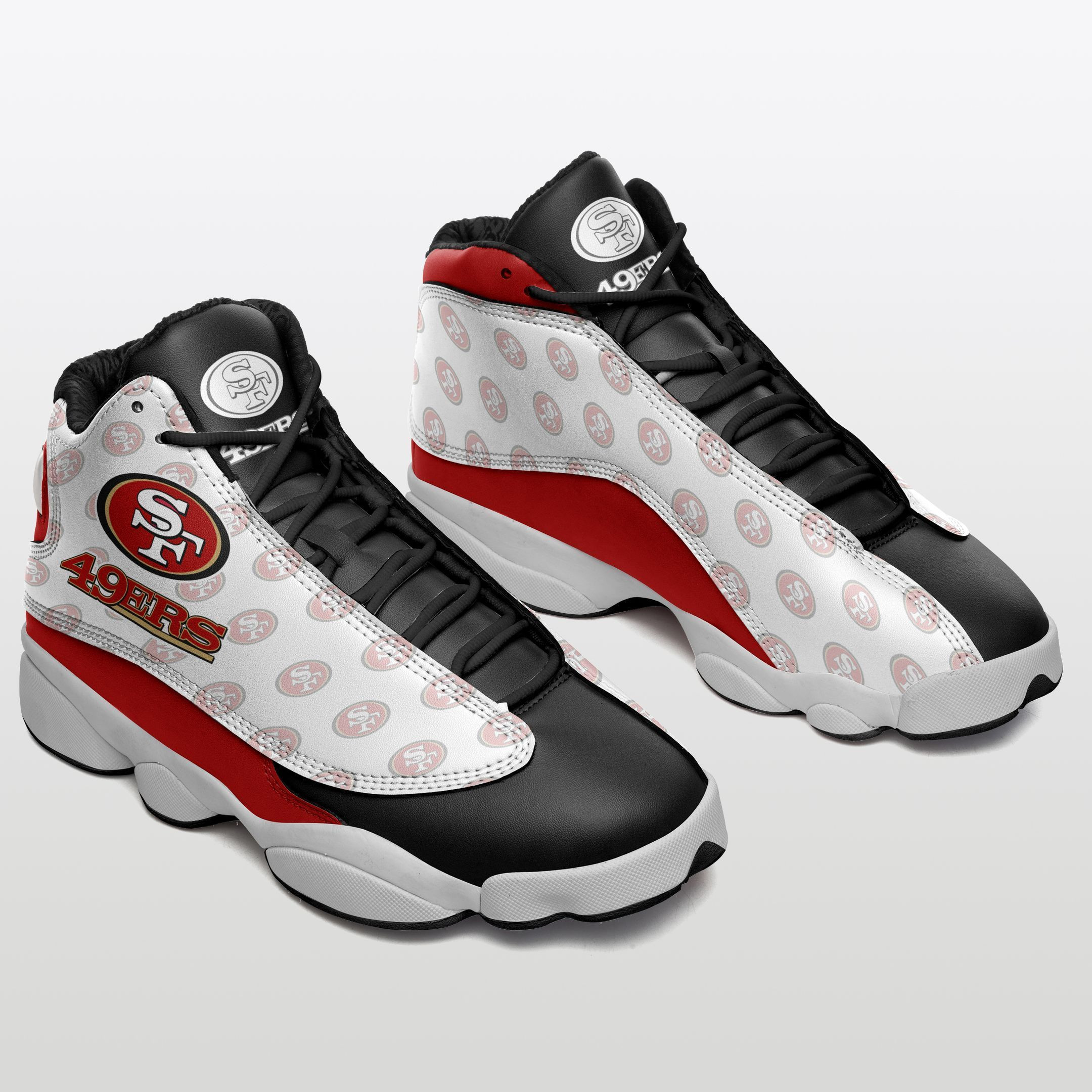 San Francisco 49ers NFL AJ13 Sneakers Shoes For Men And Women Calebmatthewhans
