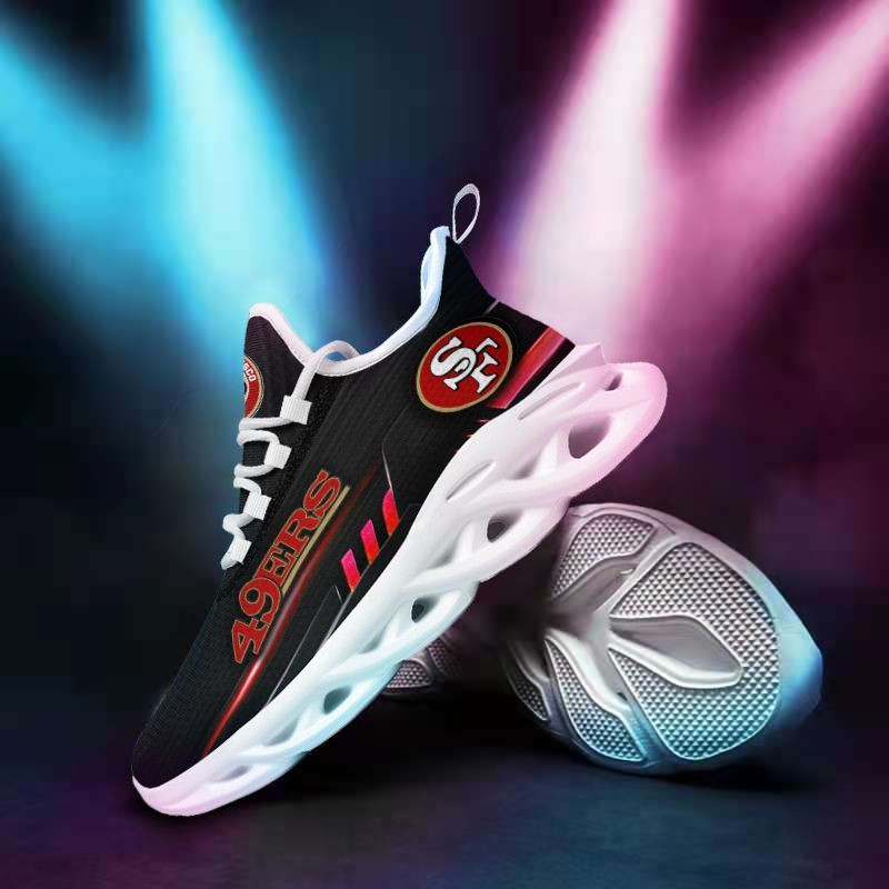 San Francisco 49ers NFL Max Soul Shoes Sneakers For Men And Women Calebmatthewhans