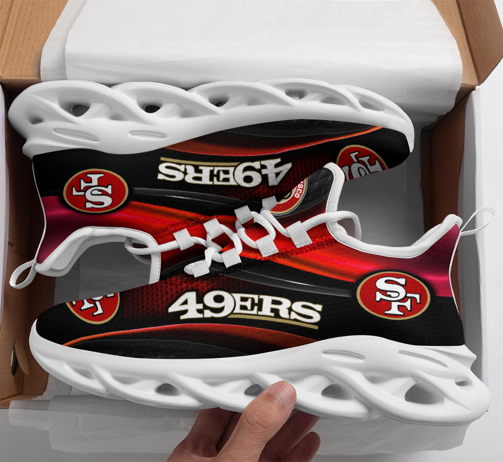 San Francisco 49ers NFL Max Soul Shoes Sneakers For Men And Women Calebmatthewhans