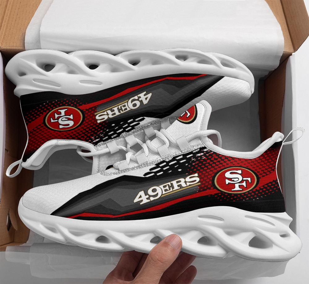 San Francisco 49ers NFL Max Soul Shoes Sneakers For Men And Women Calebmatthewhans