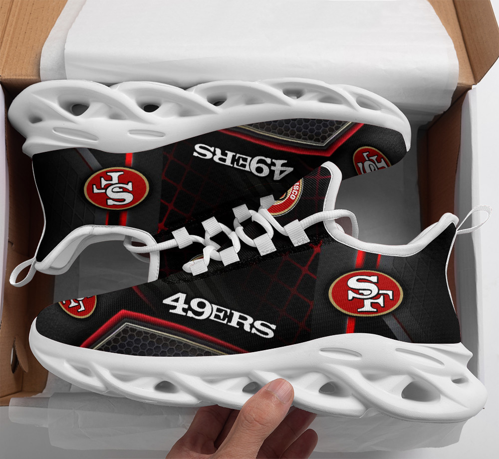 San Francisco 49ers NFL Max Soul Shoes Sneakers For Men And Women Calebmatthewhans