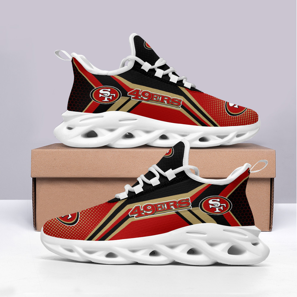 San Francisco 49ers NFL Max Soul Shoes Sneakers For Men And Women Calebmatthewhans