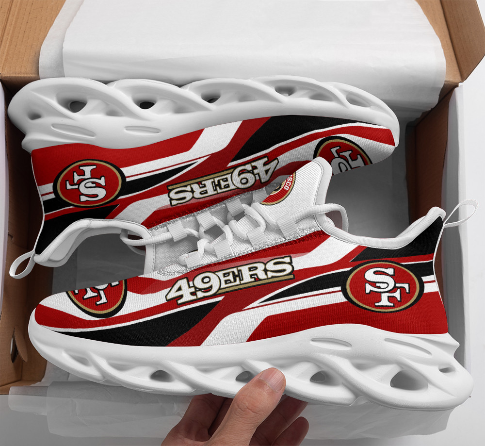 San Francisco 49ers NFL Max Soul Shoes Sneakers For Men And Women Calebmatthewhans
