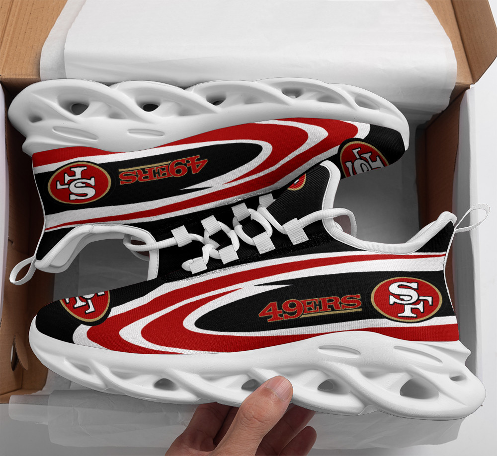 San Francisco 49ers NFL Max Soul Shoes Sneakers For Men And Women Calebmatthewhans