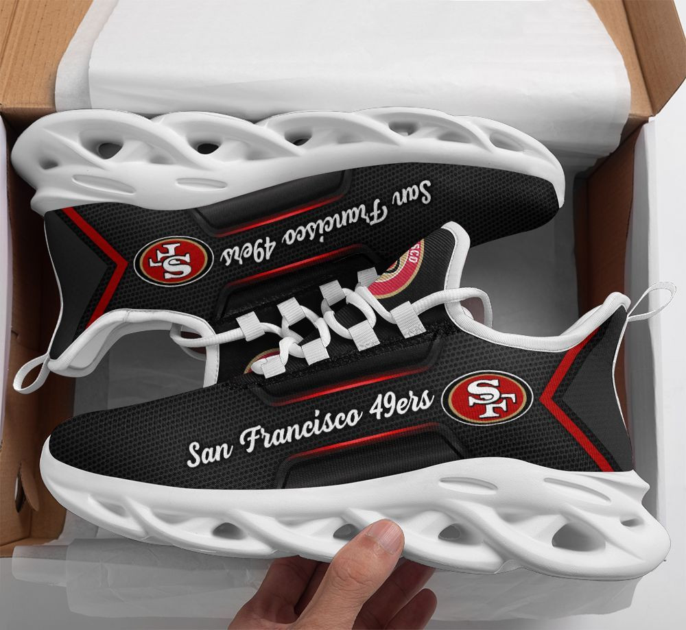 San Francisco 49ers NFL Max Soul Shoes Sneakers For Men And Women Calebmatthewhans