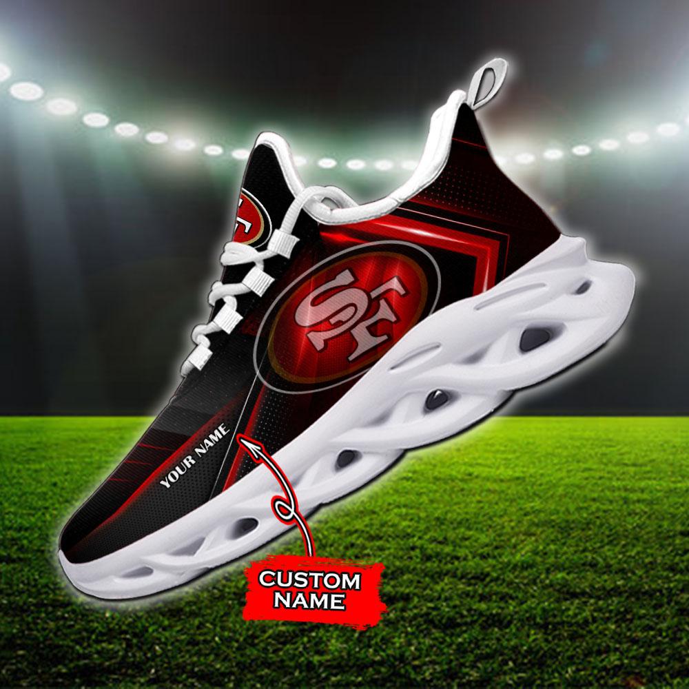 San Francisco 49ers NFL Max Soul Shoes Sneakers For Men And Women Calebmatthewhans