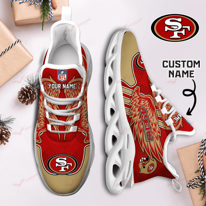 San Francisco 49ers NFL Max Soul Shoes Sneakers For Men And Women Calebmatthewhans