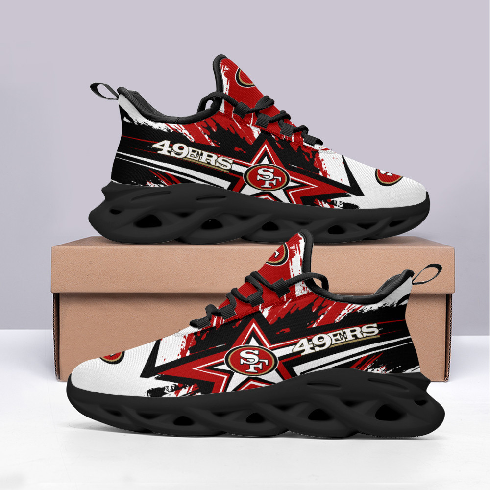 San Francisco 49ers NFL Max Soul Shoes Sneakers For Men And Women Calebmatthewhans
