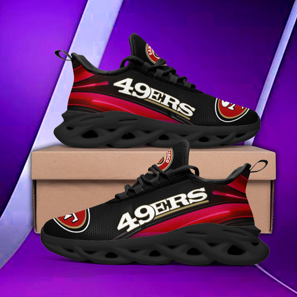 San Francisco 49ers NFL Max Soul Shoes Sneakers For Men And Women Calebmatthewhans
