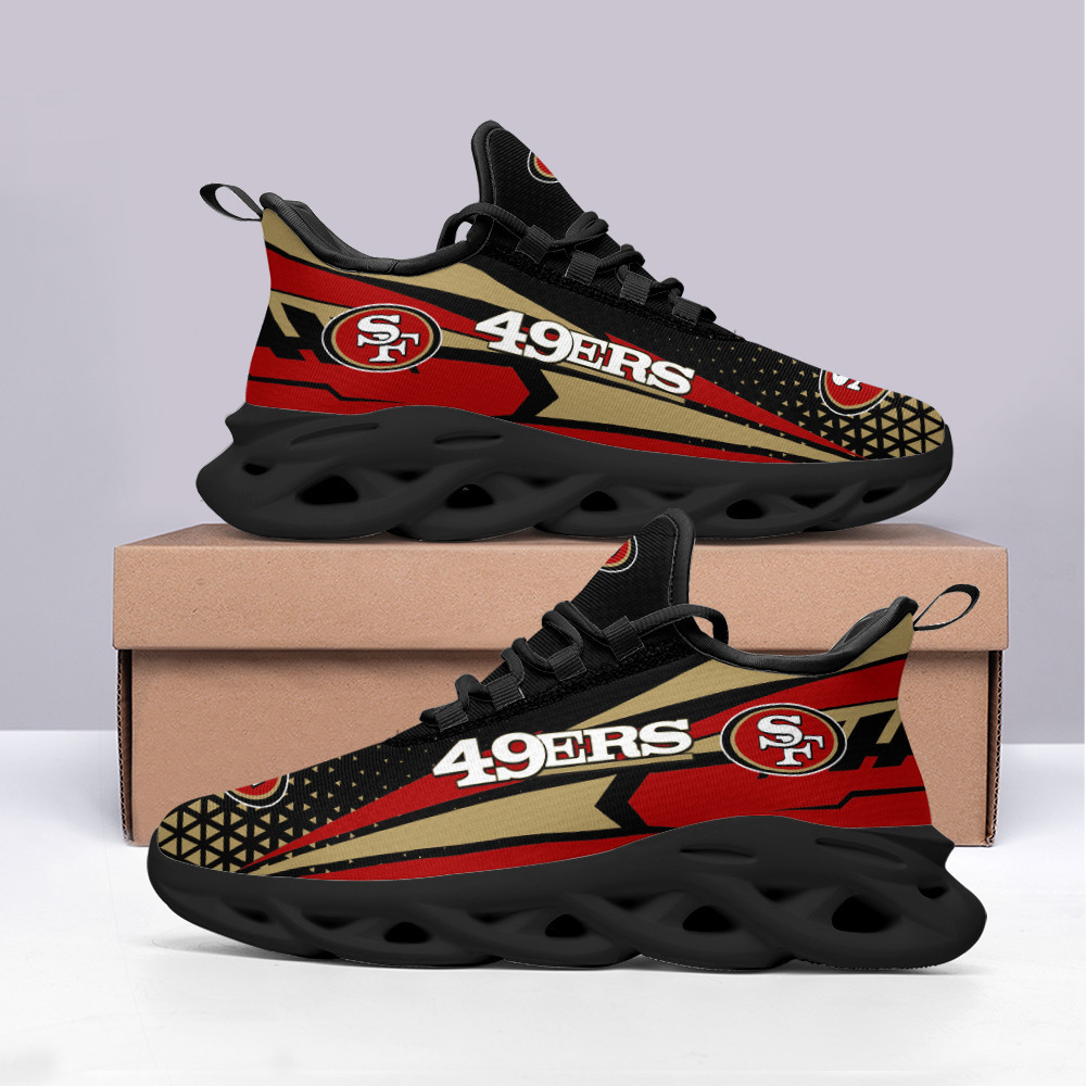 San Francisco 49ers NFL Max Soul Shoes Sneakers For Men And Women Calebmatthewhans