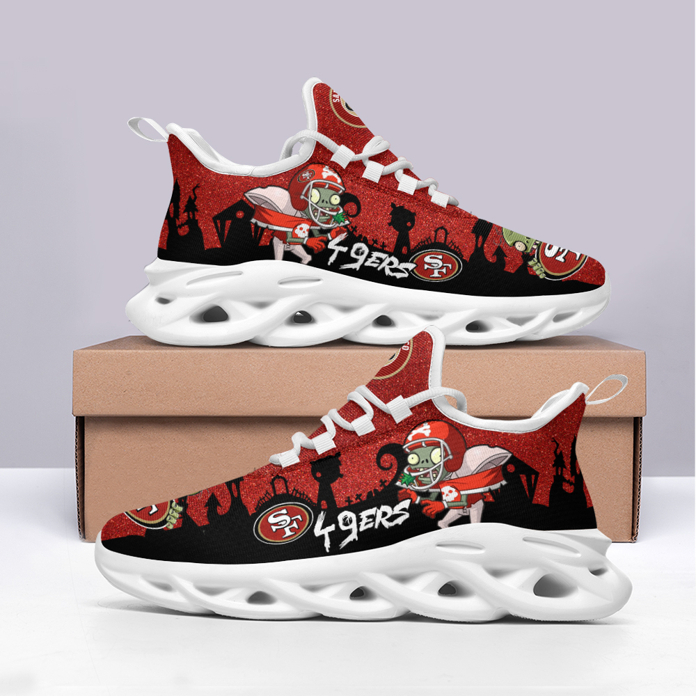 San Francisco 49ers NFL Max Soul Shoes Sneakers For Men And Women Calebmatthewhans