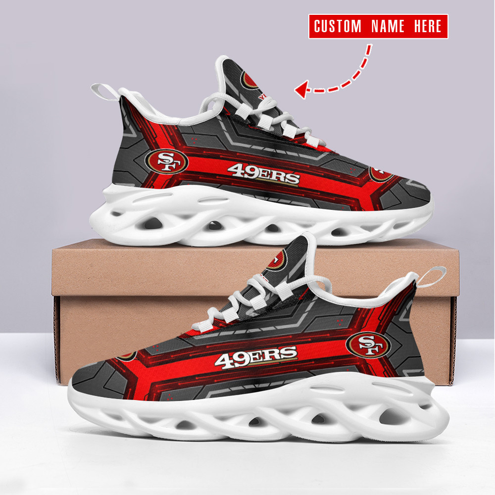 San Francisco 49ers NFL Max Soul Shoes Sneakers For Men And Women Calebmatthewhans