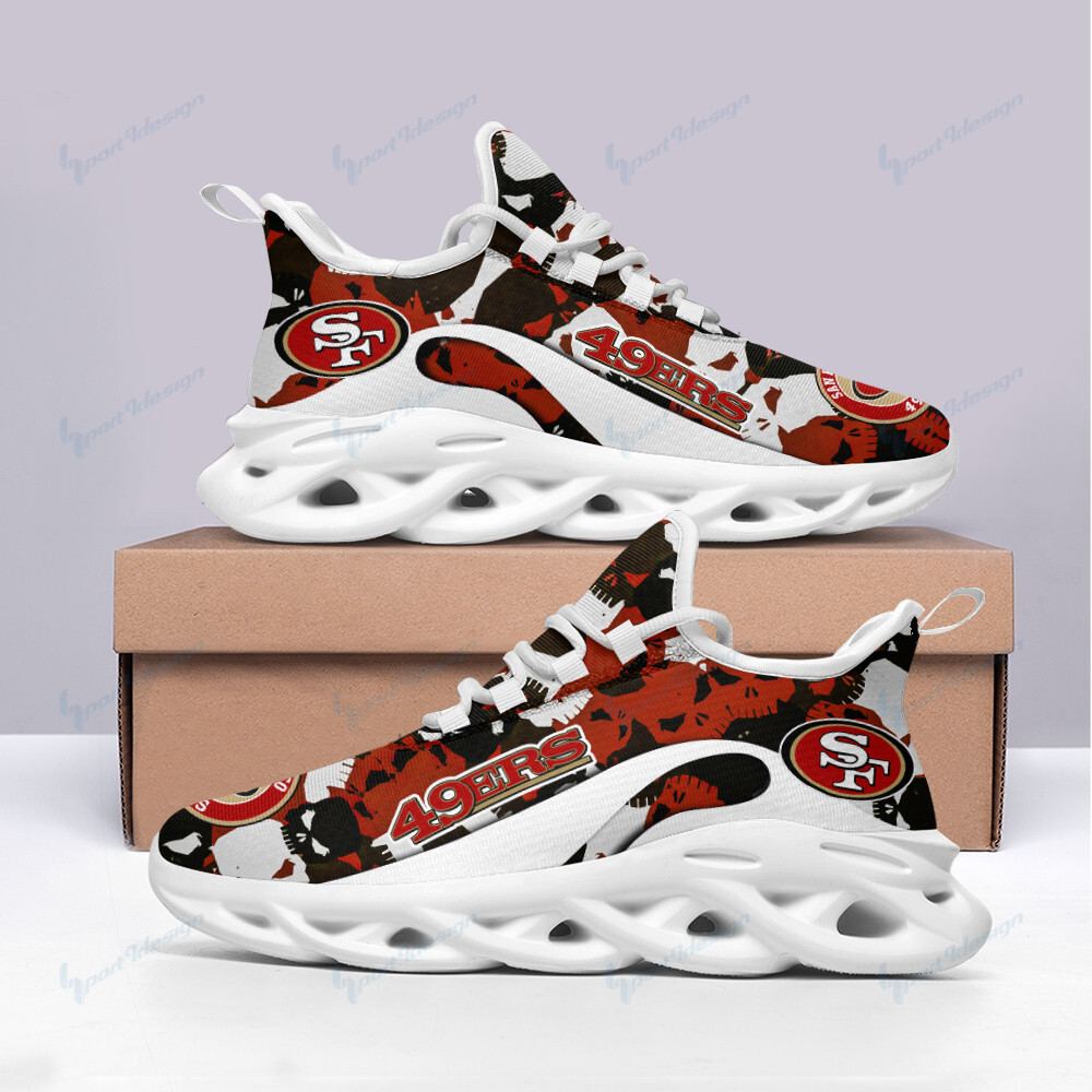 San Francisco 49ers NFL Max Soul Shoes Sneakers For Men And Women Calebmatthewhans
