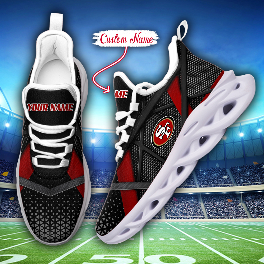 San Francisco 49ers NFL Max Soul Shoes Sneakers For Men And Women Calebmatthewhans