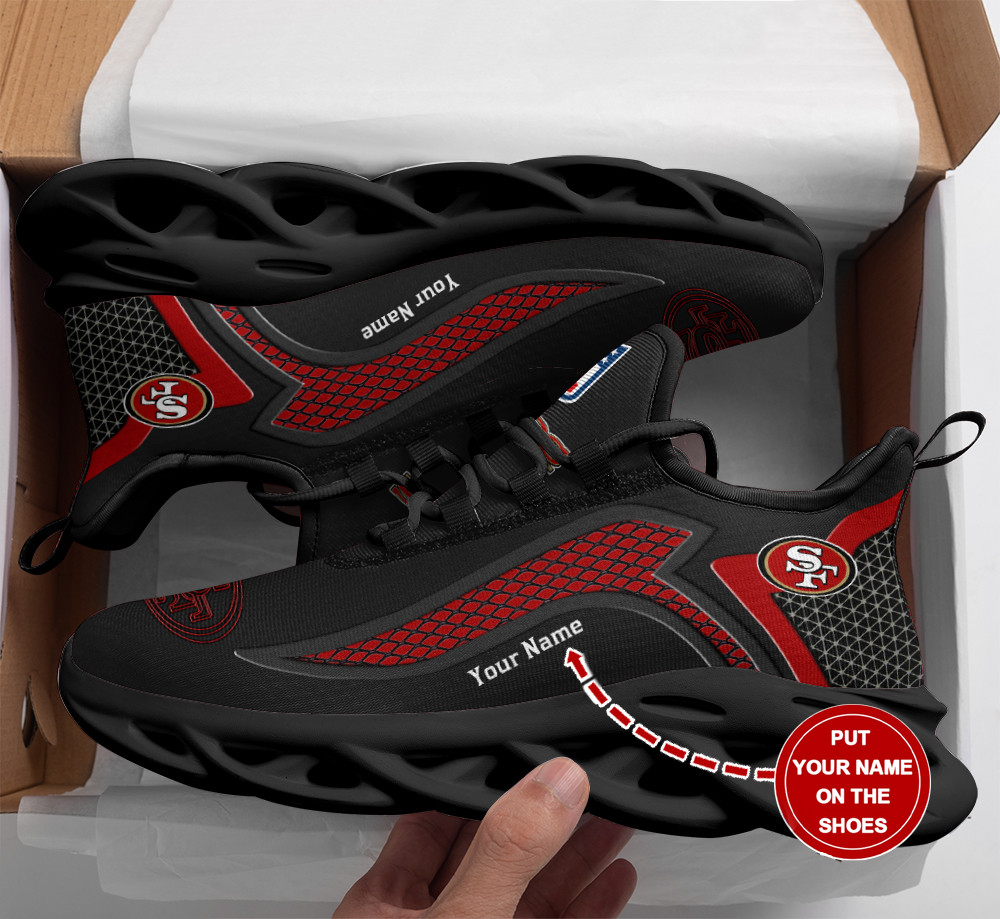 San Francisco 49ers NFL Max Soul Shoes Sneakers For Men And Women Calebmatthewhans