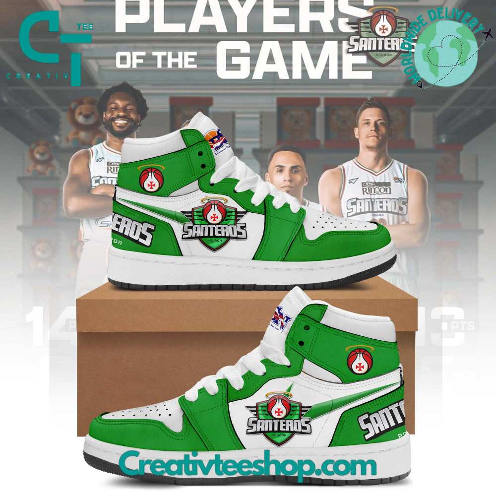 Santeros de Aguada AJ1 High Sneakers Shoes For Men And Women Calebmatthewhans