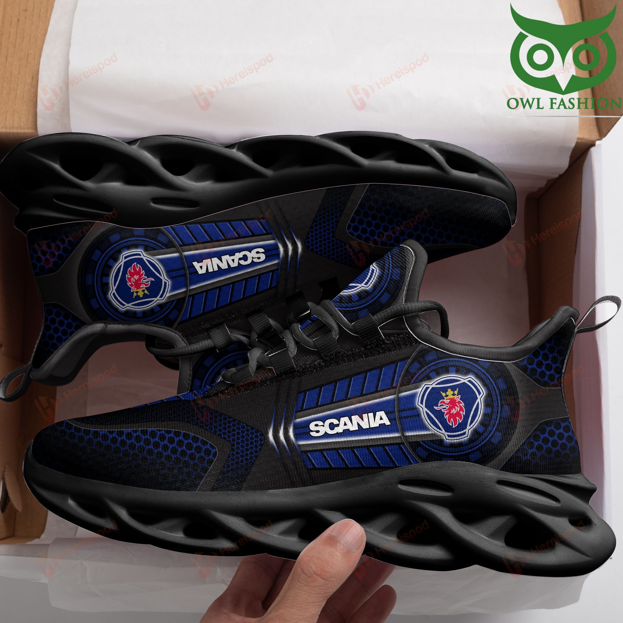 Scania Max Soul Shoes Sneakers For Men And Women Calebmatthewhans