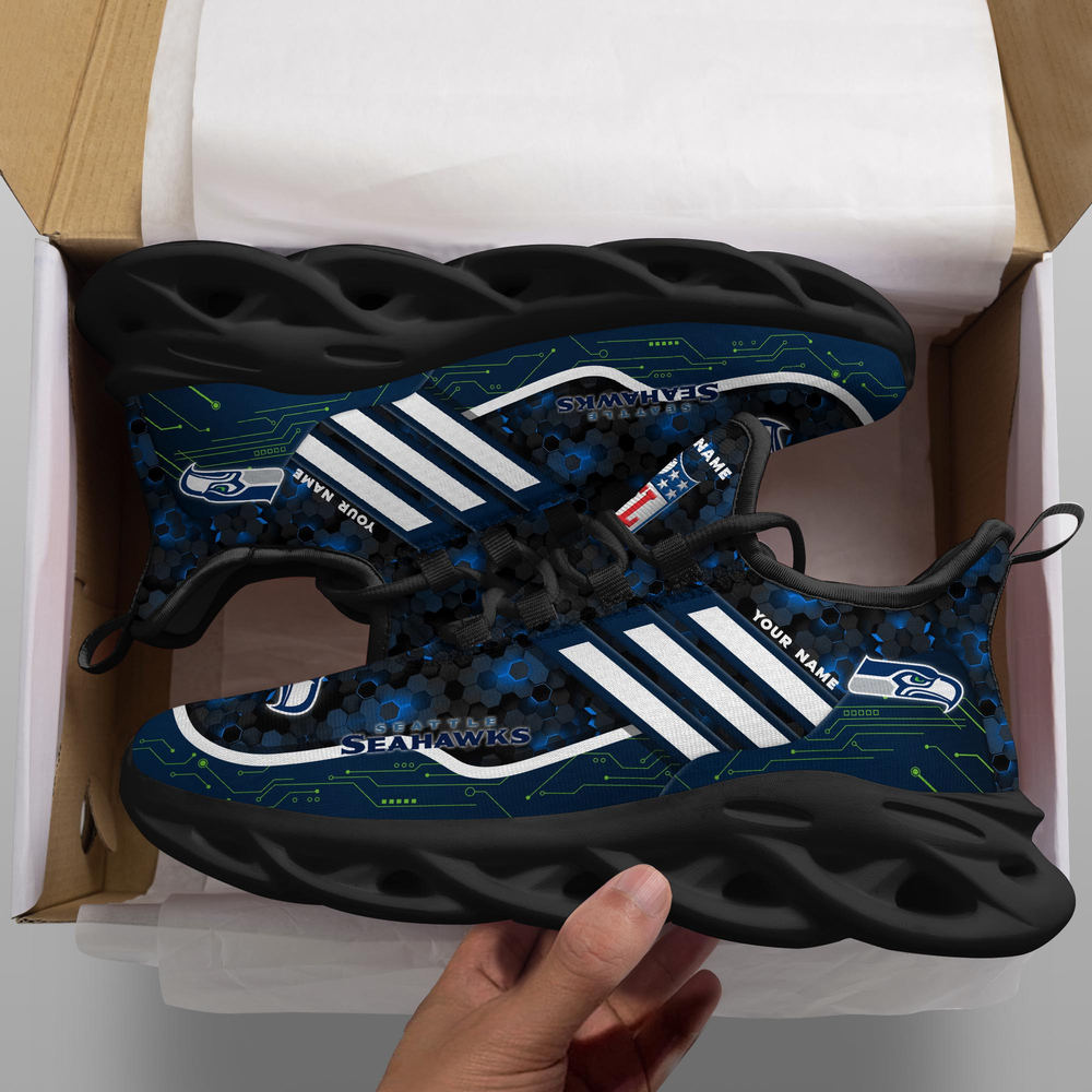 Seattle Seahawks Max Soul Shoes Sneakers For Men And Women Calebmatthewhans
