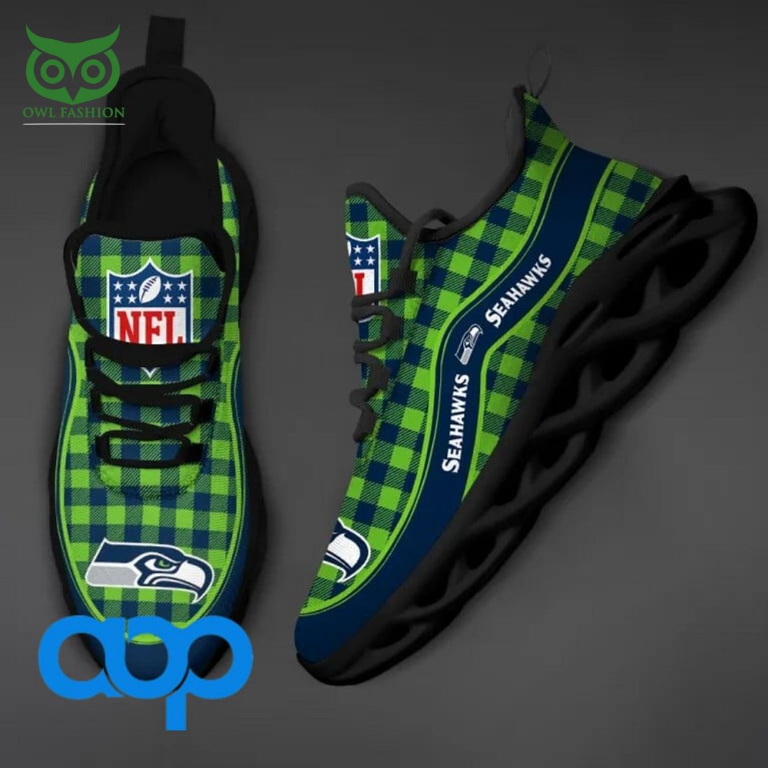 Seattle Seahawks Max Soul Shoes Sneakers For Men And Women Calebmatthewhans
