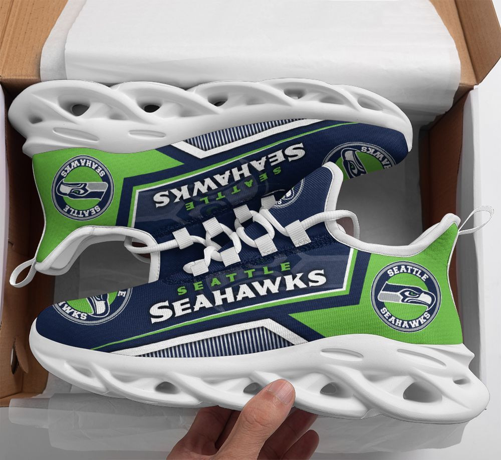 Seattle Seahawks NFL Max Soul Shoes Sneakers For Men And Women Calebmatthewhans