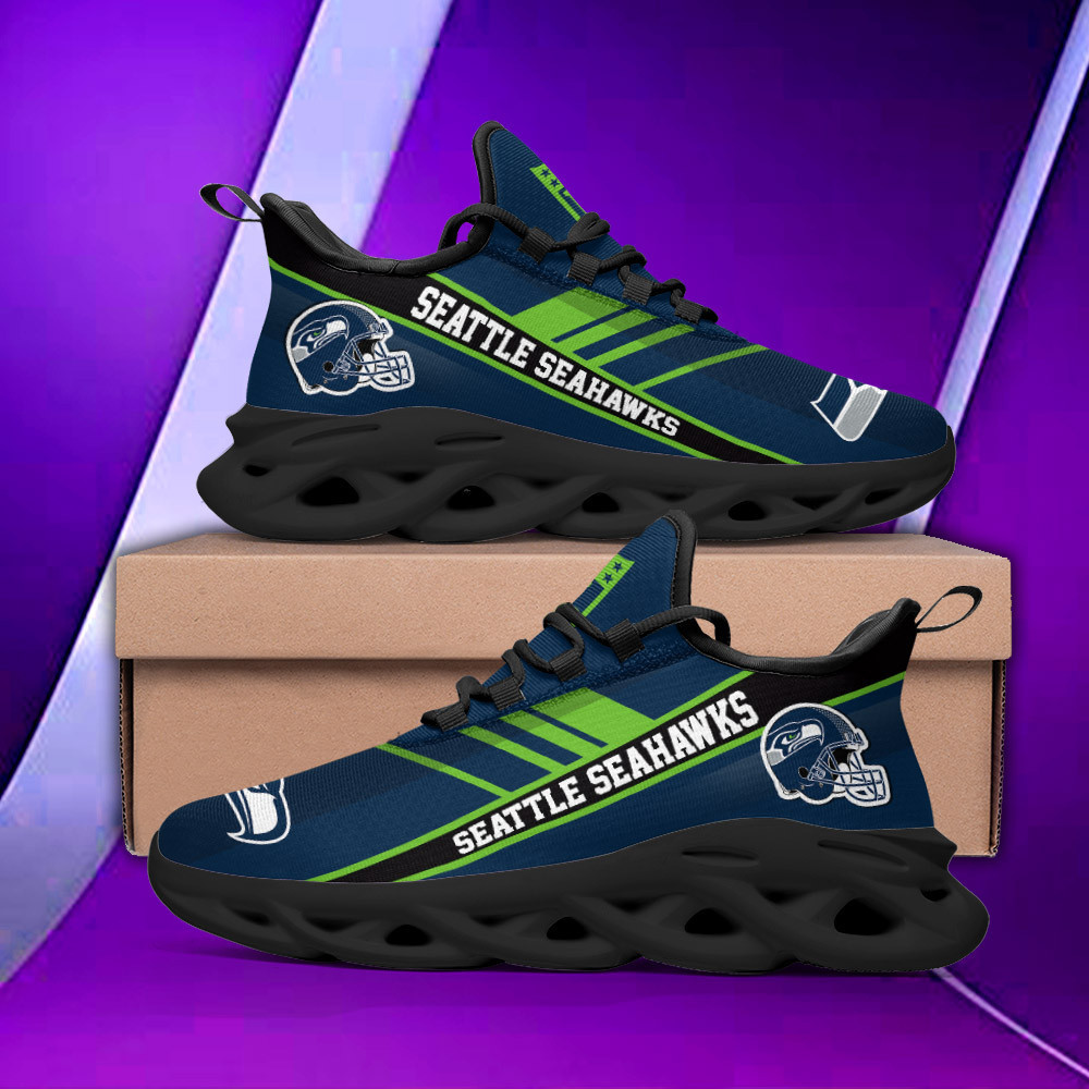 Seattle Seahawks NFL Max Soul Shoes Sneakers For Men And Women Calebmatthewhans