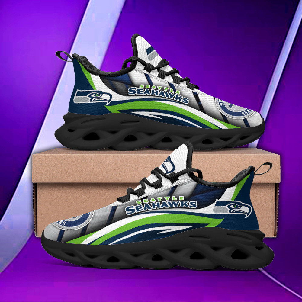 Seattle Seahawks NFL Max Soul Shoes Sneakers For Men And Women Calebmatthewhans