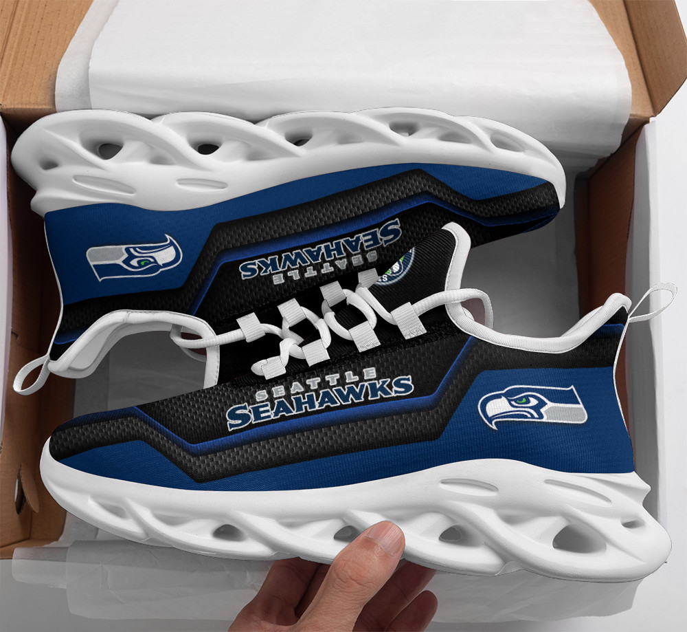 Seattle Seahawks NFL Max Soul Shoes Sneakers For Men And Women Calebmatthewhans