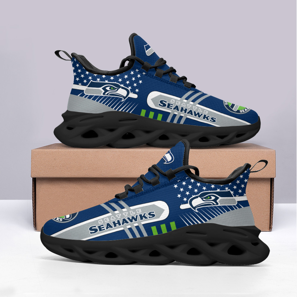 Seattle Seahawks NFL Max Soul Shoes Sneakers For Men And Women Calebmatthewhans