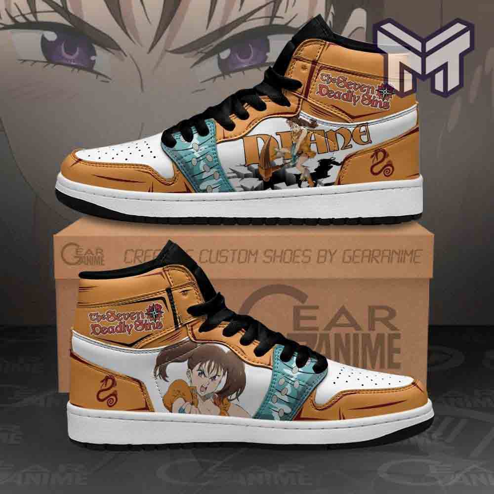 Seven Deadly Sins AJ1 High Sneakers Shoes For Men And Women Calebmatthewhans