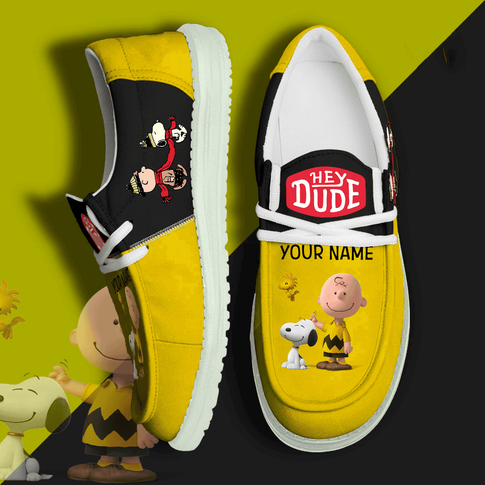 Snoopy Personalized Hey Dude Shoes For Men And Women Calebmatthewhans