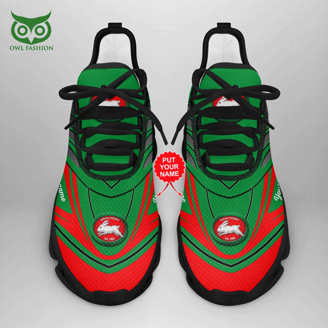 South Sydney Rabbitohs Max Soul Shoes Sneakers For Men And Women Calebmatthewhans