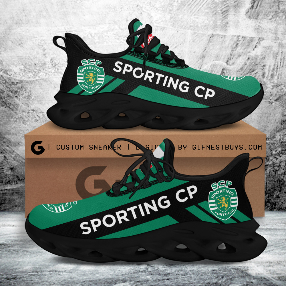 Sporting CP Max Soul Shoes Sneakers For Men And Women Calebmatthewhans