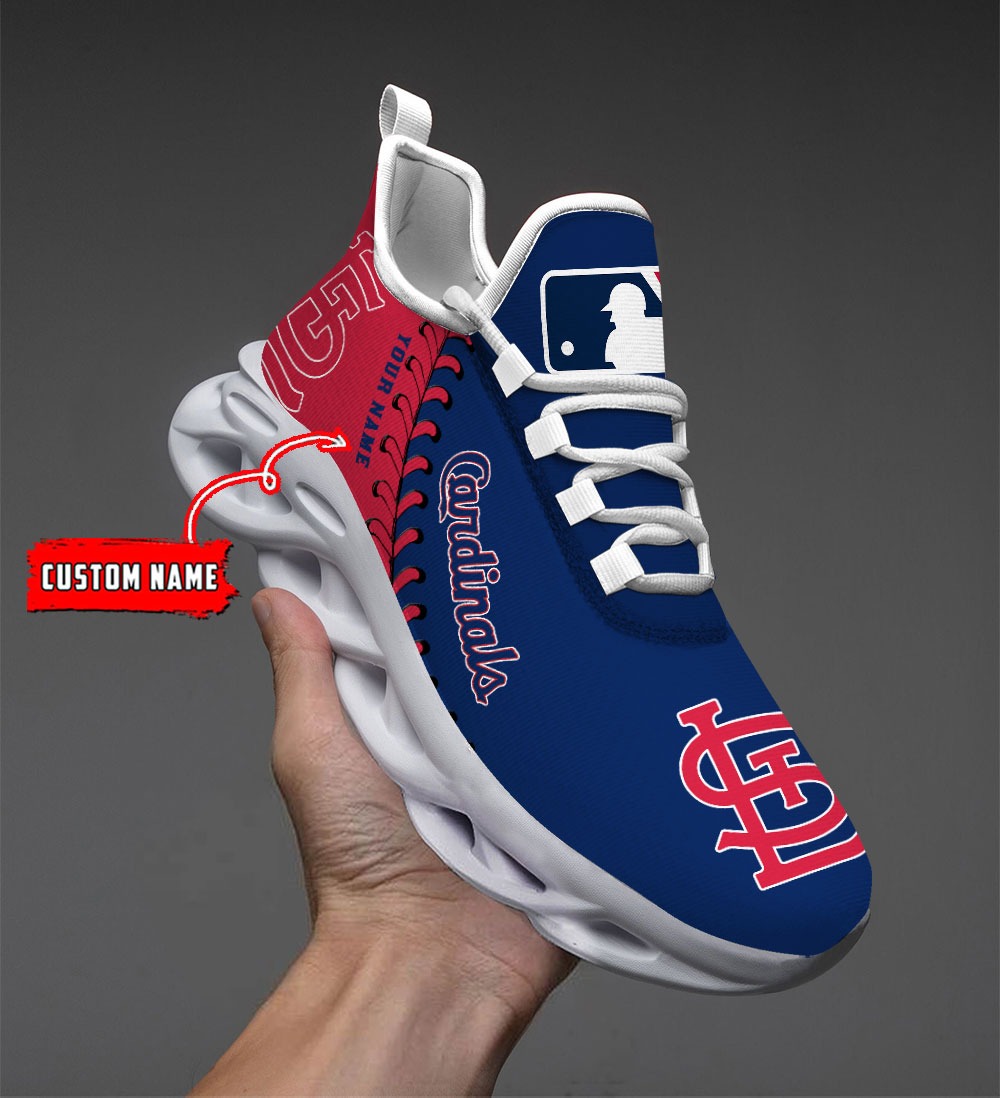 St Louis Cardinals MLB Max Soul Shoes Sneakers For Men And Women Calebmatthewhans