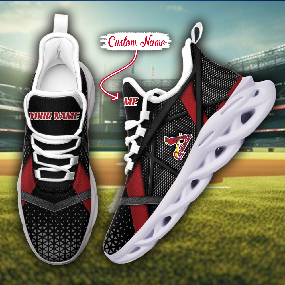 St Louis Cardinals MLB Max Soul Shoes Sneakers For Men And Women Calebmatthewhans