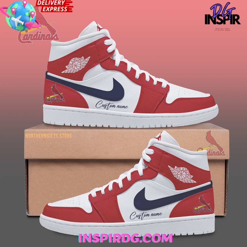 St. Louis Cardinals AJ1 High Sneakers Shoes For Men And Women Calebmatthewhans