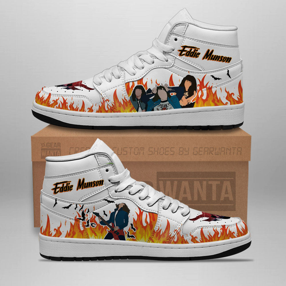 Stranger Things AJ1 High Sneakers Shoes For Men And Women Calebmatthewhans
