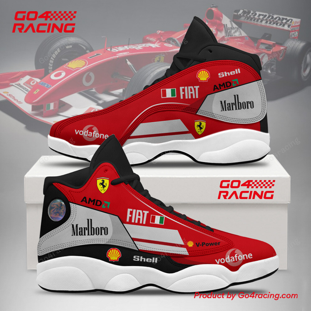 Sumacher Ferrari AJ13 Sneakers Shoes For Men And Women Calebmatthewhans