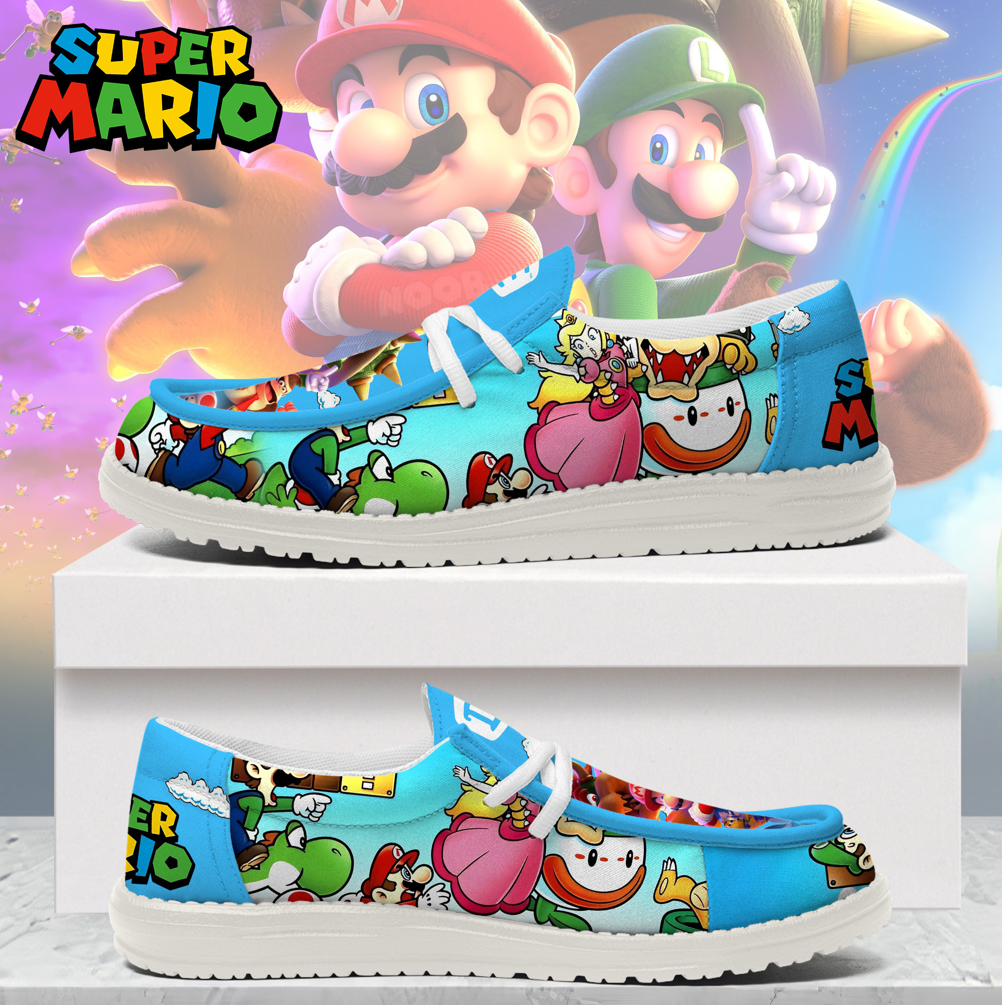 Super Mario – Custom Name Hey Dude Calebmatthewhans