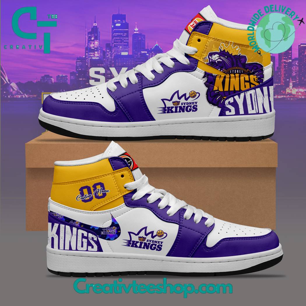 Sydney Kings AJ1 High Sneakers Shoes For Men And Women Calebmatthewhans