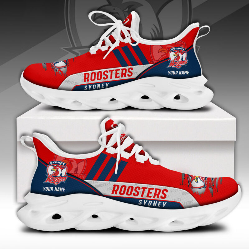 Sydney Roosters Max Soul Shoes Sneakers For Men And Women Calebmatthewhans