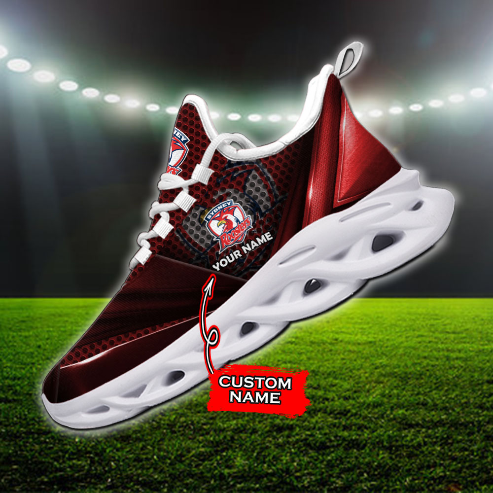 Sydney Roosters NRL Max Soul Shoes Sneakers For Men And Women Calebmatthewhans